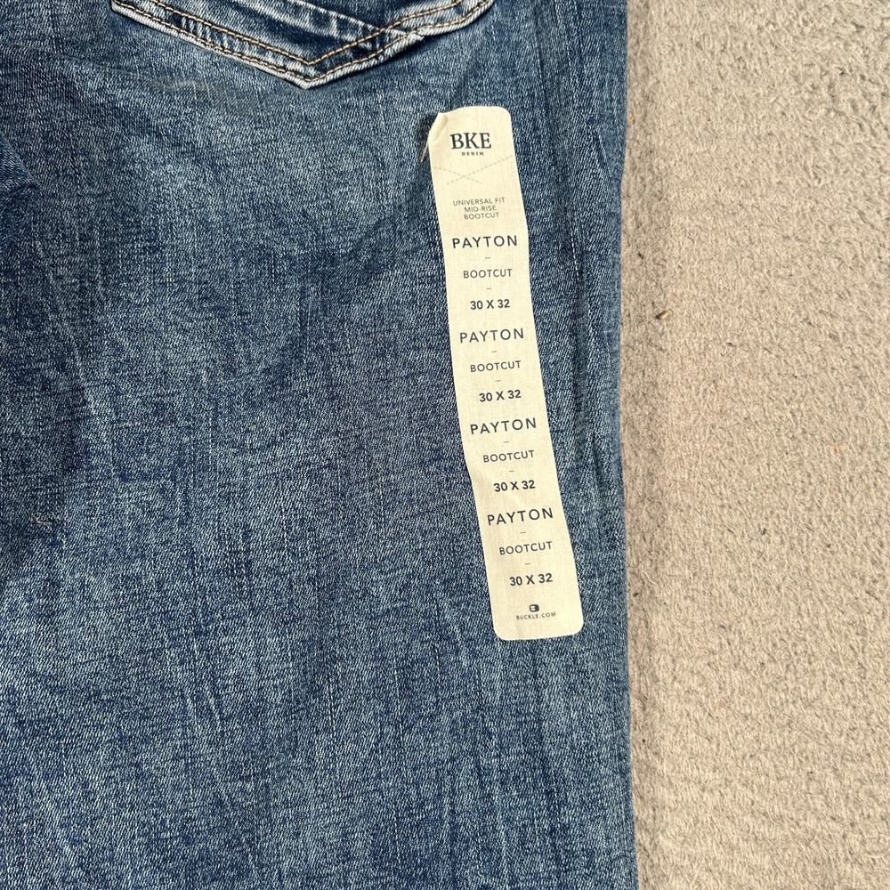 Buckle Light Blue Boot Cut Jeans - Picture 11 of 15